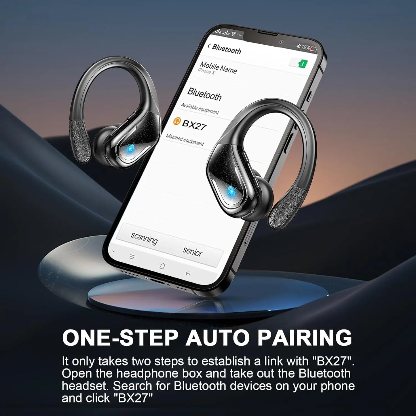 Bluetooth 5.3 ENC Waterproof Sports Earphones