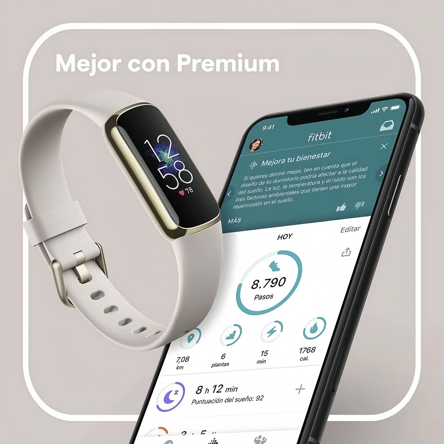Fitbit Luxe Health Fitness Tracker