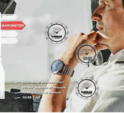 Military Dive Smartwatch with Compass