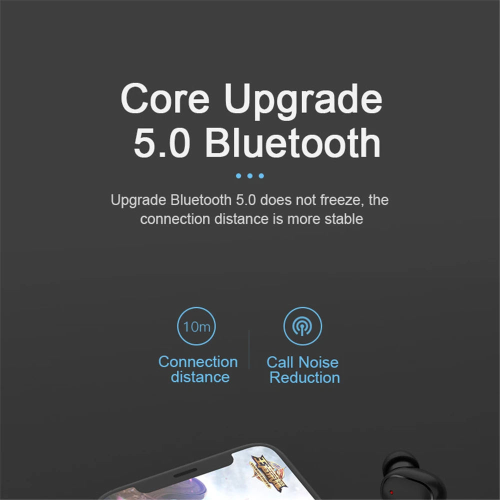 A6S Wireless Bluetooth Touch Control Earbuds