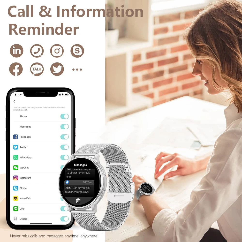 Y22 Bluetooth Calling Fitness Smartwatch