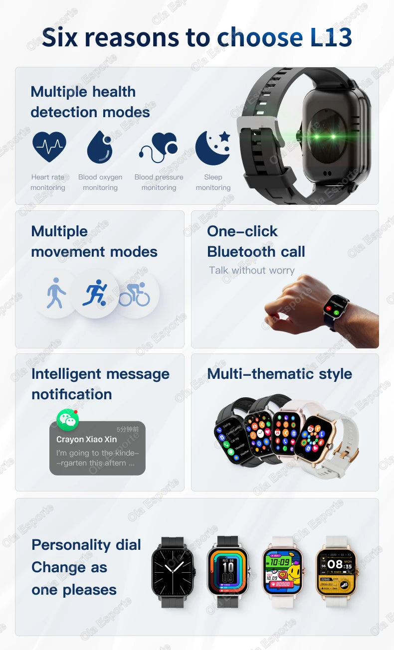 1.83" Bluetooth Calling Health Smartwatch