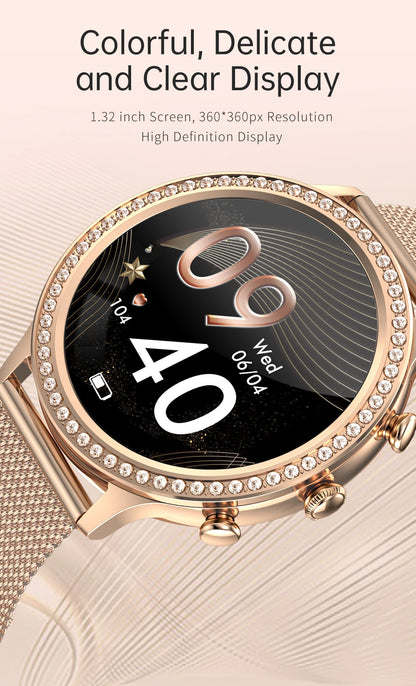 Ladies' Bluetooth Calling Smartwatch with Double Strap