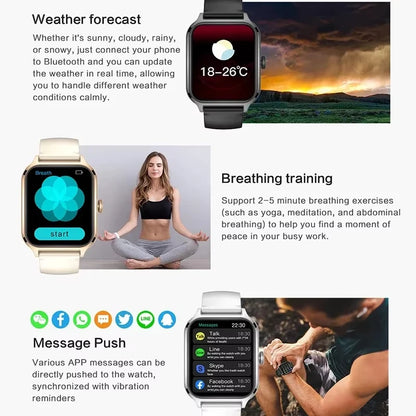 2.01" Bluetooth Calling Sport Smartwatch