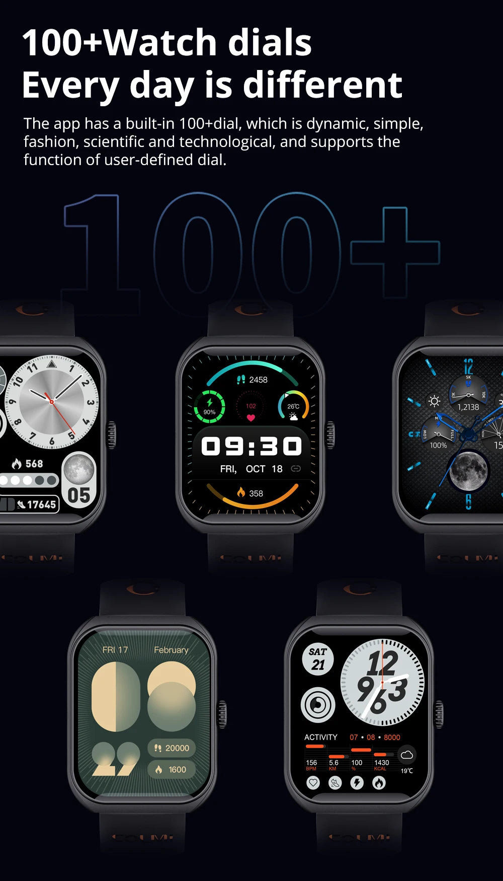 P86 AMOLED Bluetooth Calling Smartwatch
