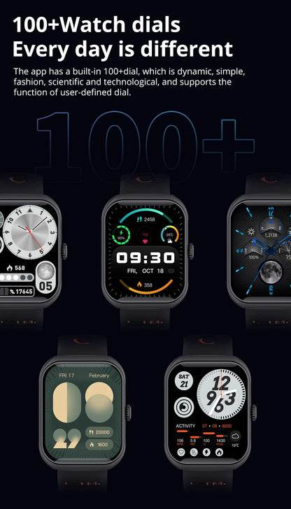 P86 AMOLED Bluetooth Calling Smartwatch