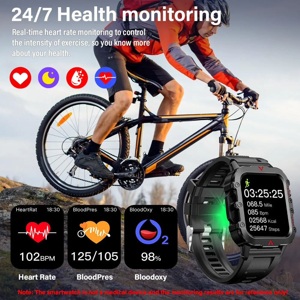 1.71" Bluetooth Calling Sports Smartwatch