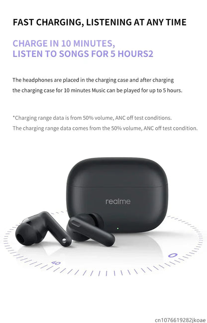 Realme Buds T310 ANC Wireless Earphones