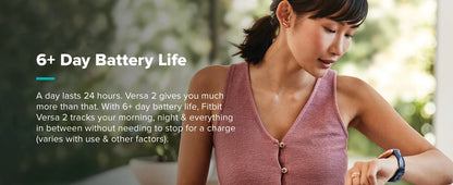 Fitbit Versa 2 Health Fitness Smartwatch