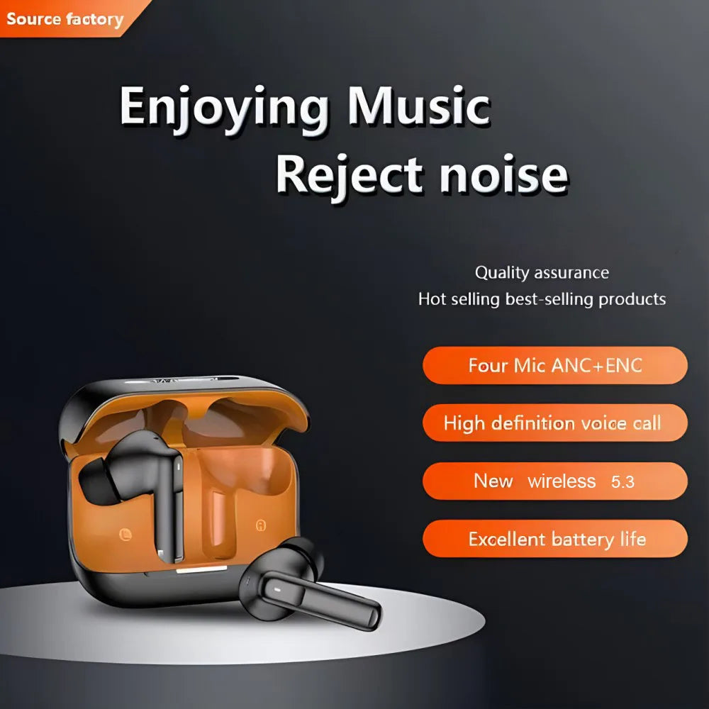 ANC ENC Bluetooth Wireless Sports Headset