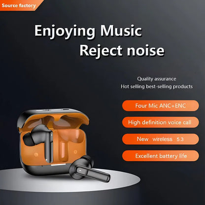 ANC ENC Bluetooth Wireless Sports Headset