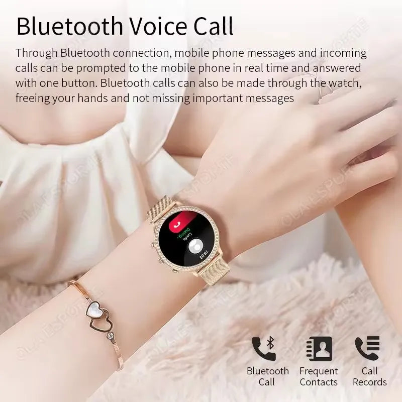 Ladies' Bluetooth Calling Smartwatch with Double Strap