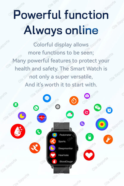 1.83" Bluetooth Calling Health Smartwatch