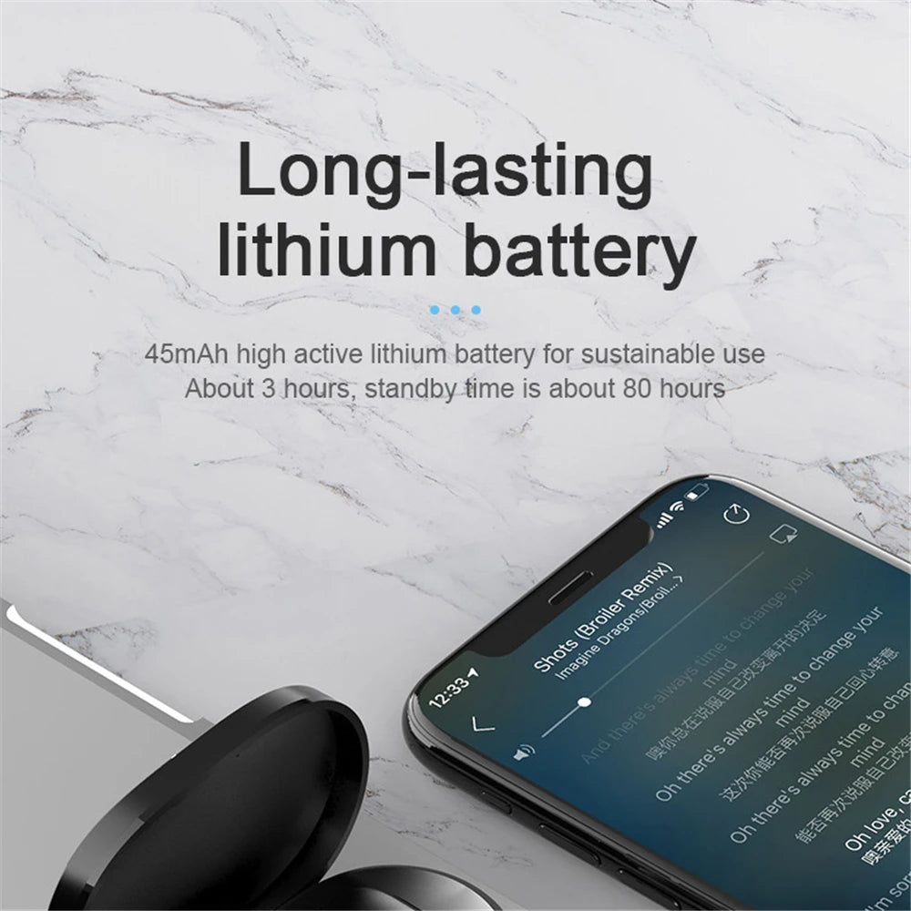 A6S Wireless Bluetooth Touch Control Earbuds