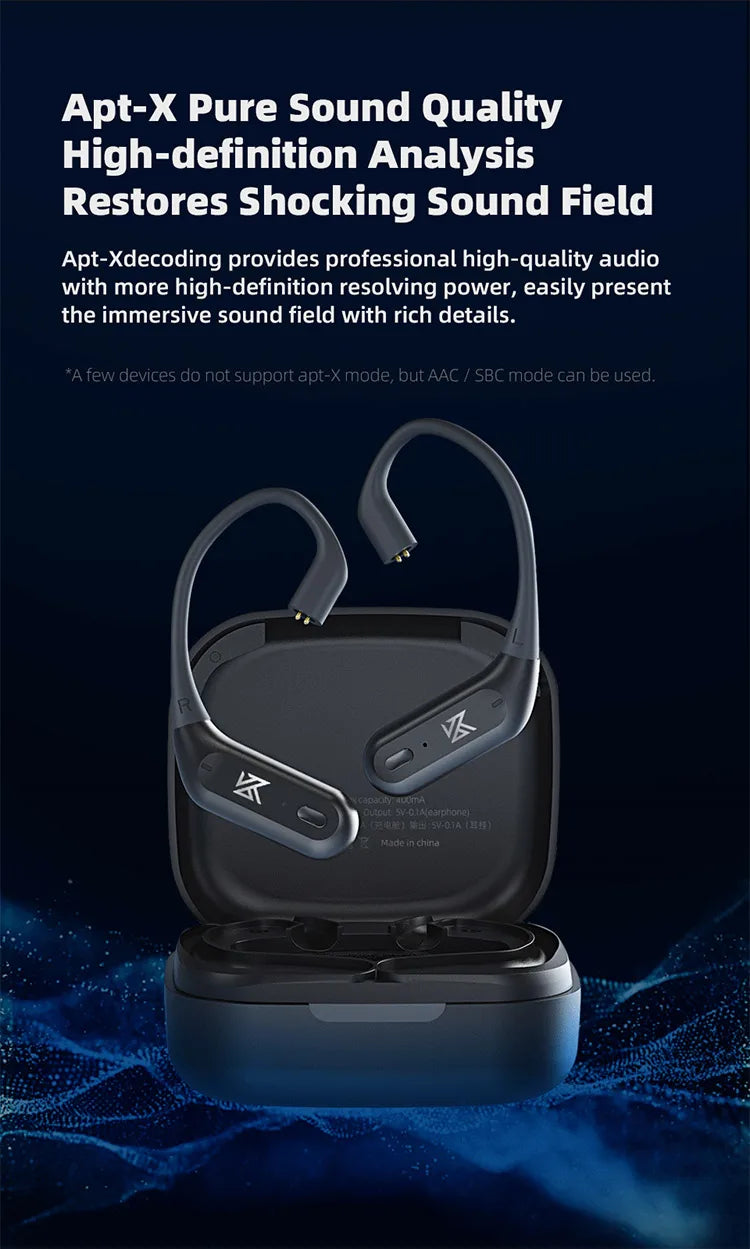 KZ AZ09 PRO Wireless Ear Hook Adapter