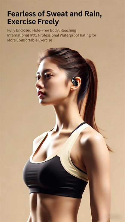 Bluetooth 5.4 Sports Wireless Earhook Headphones