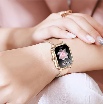 Luxury Bluetooth Calling Women's Smartwatch