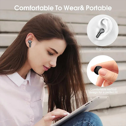 UYUXIO BT5.4 ENC Wireless LED Earbuds