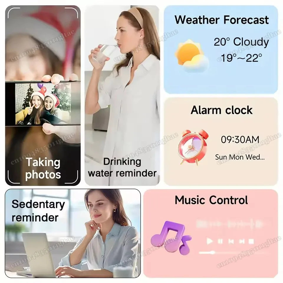 HW12 Bluetooth Calling Fitness Smartwatch