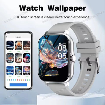HW12 Bluetooth Calling Fitness Smartwatch