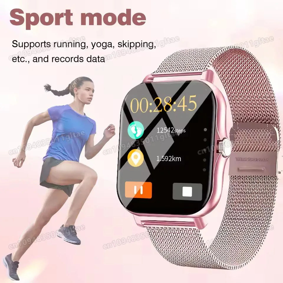 HW12 Bluetooth Calling Fitness Smartwatch