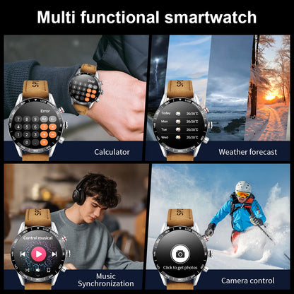 Rugged GPS AMOLED Bluetooth Smartwatch