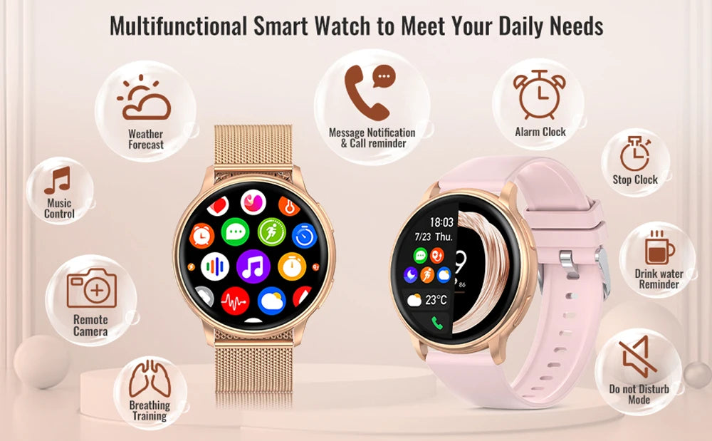 Y22 Bluetooth Calling Fitness Smartwatch