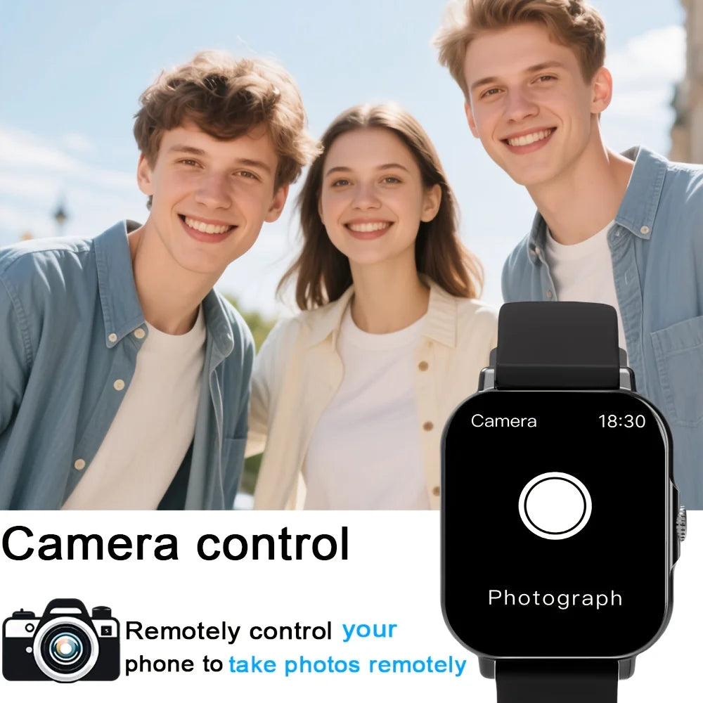 Bluetooth Calling Smartwatch with Health Monitoring