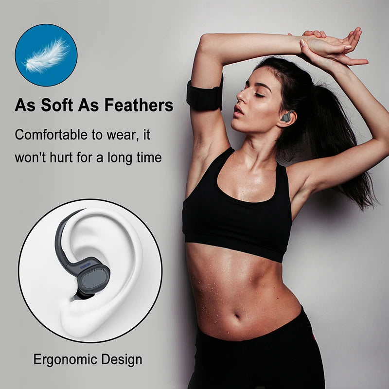 Sports Wireless Bluetooth Earhooks In-Ear Earphones
