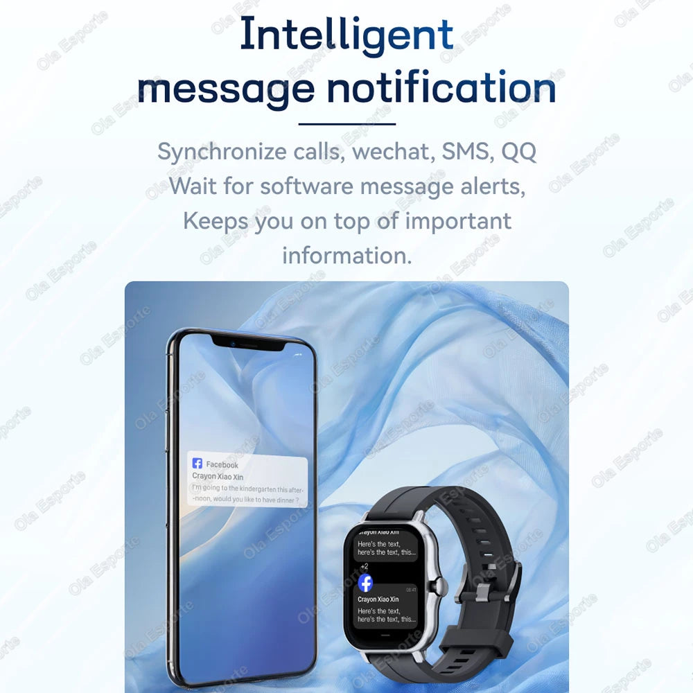 1.83" Bluetooth Calling Health Smartwatch
