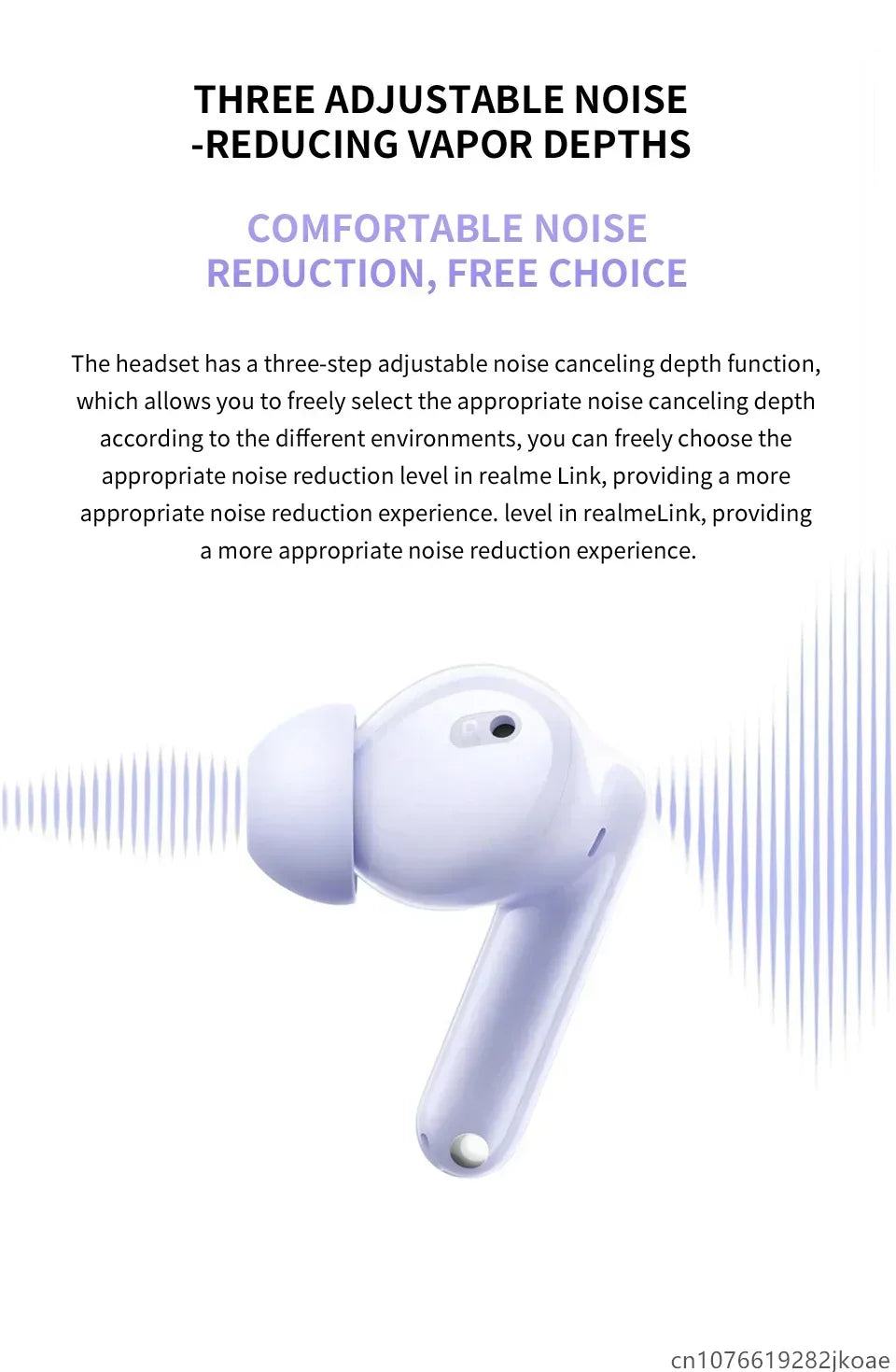 Realme Buds T310 ANC Wireless Earphones
