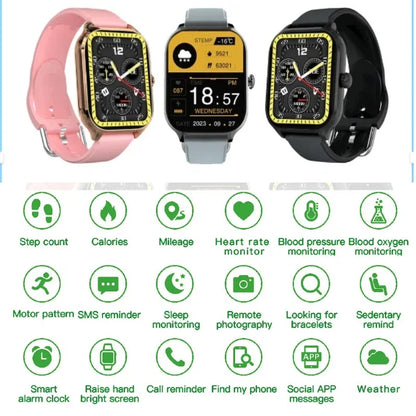 H9 Bluetooth Calling Fitness Smartwatch