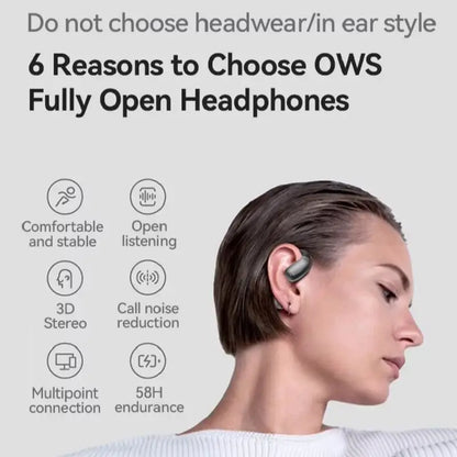 Bluetooth 5.4 Waterproof Sports Wireless Headphones