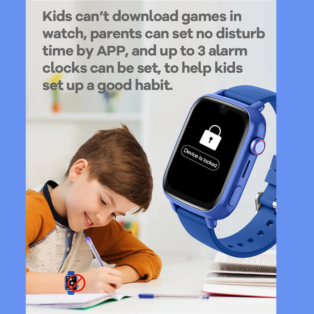 4G Kids GPS Video Calling Smartwatch