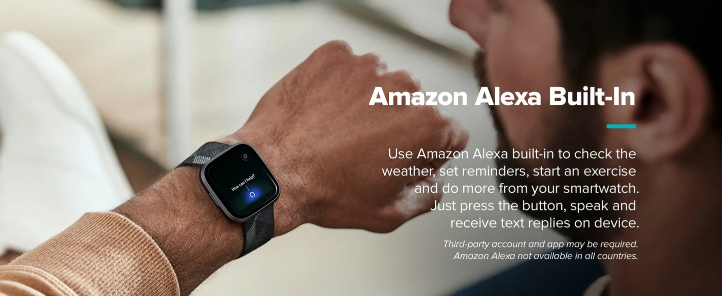 Fitbit Versa 2 Health Fitness Smartwatch