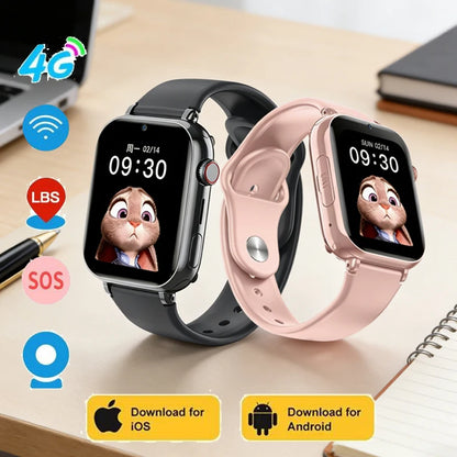 4G Kids Smartwatch with SOS & Camera
