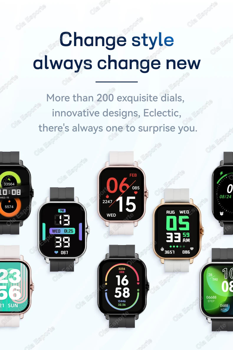 1.83" Bluetooth Calling Health Smartwatch