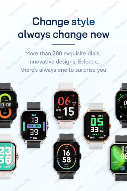 1.83" Bluetooth Calling Health Smartwatch