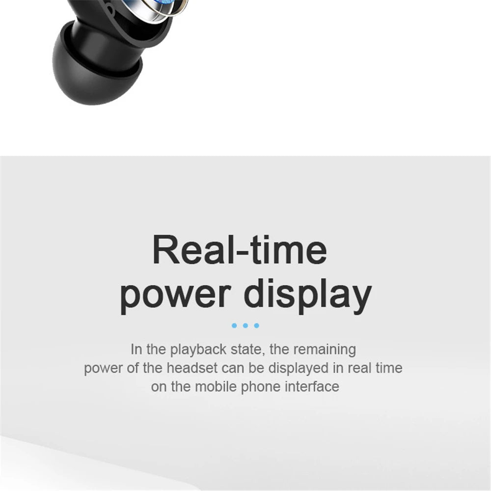 A6S Wireless Bluetooth Touch Control Earbuds