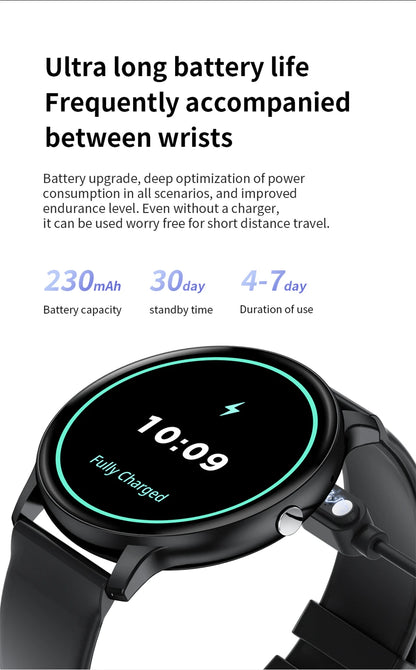Women's Bluetooth Calling Fitness Smartwatch