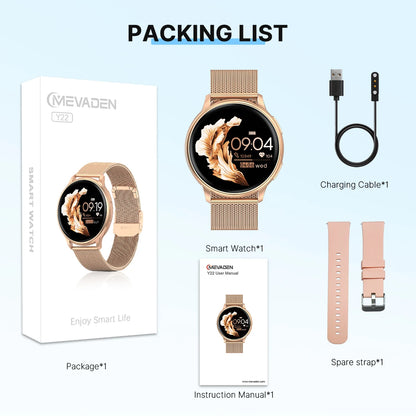 Y22 Bluetooth Calling Fitness Smartwatch