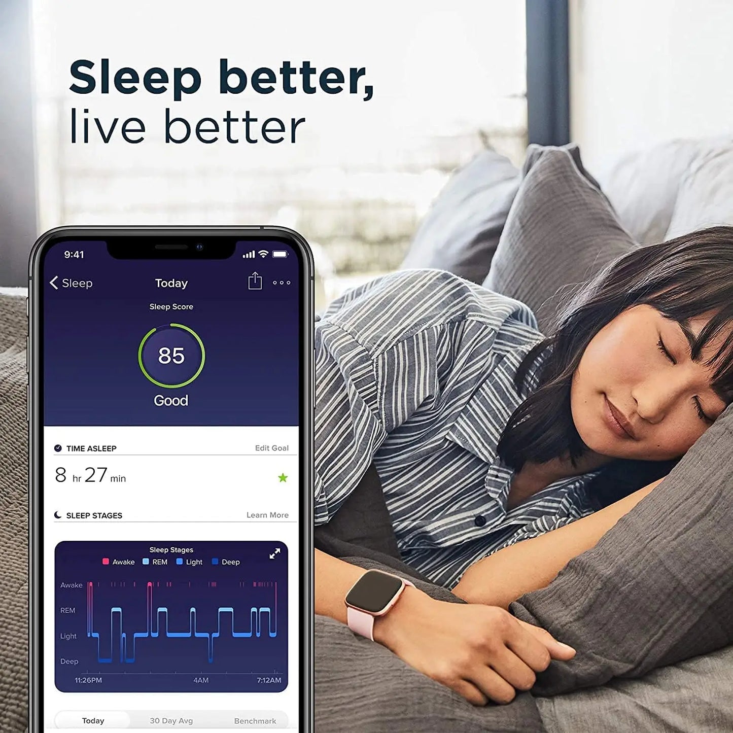 Fitbit Versa 2 Health Fitness Smartwatch