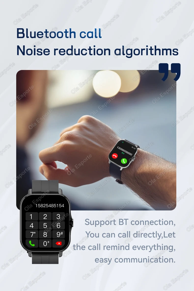1.83" Bluetooth Calling Health Smartwatch