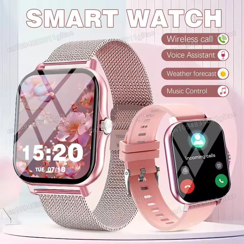 HW12 Bluetooth Calling Fitness Smartwatch