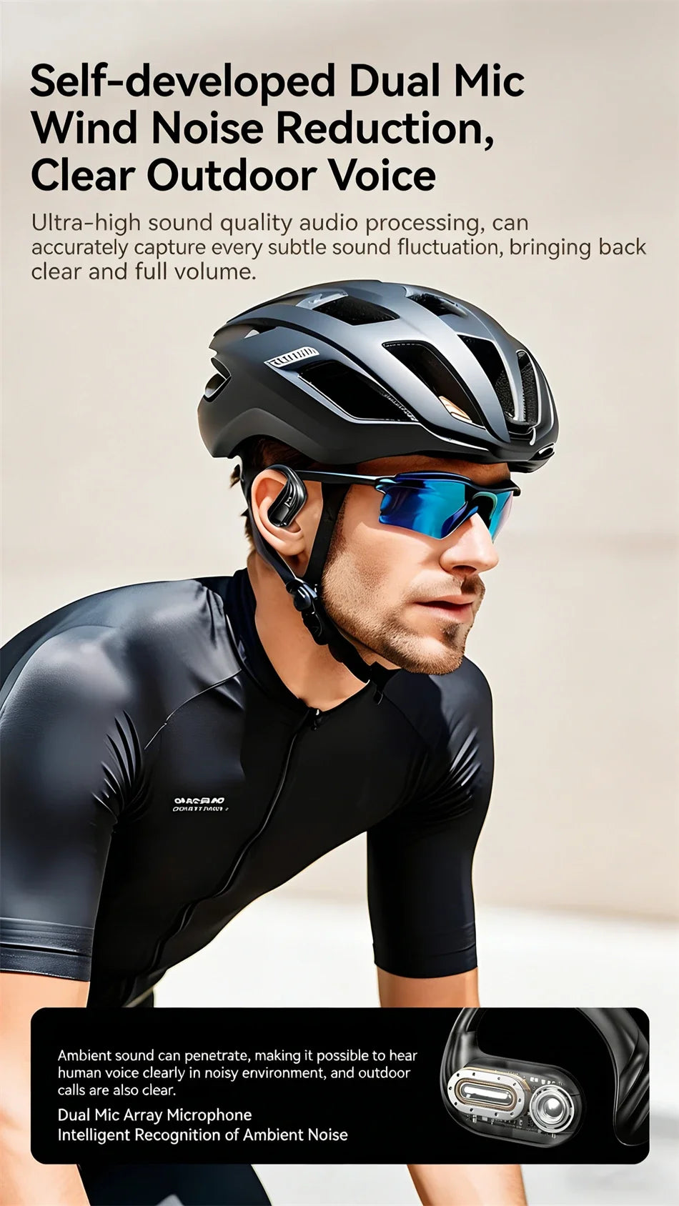 Bluetooth 5.4 Sports Wireless Earhook Headphones