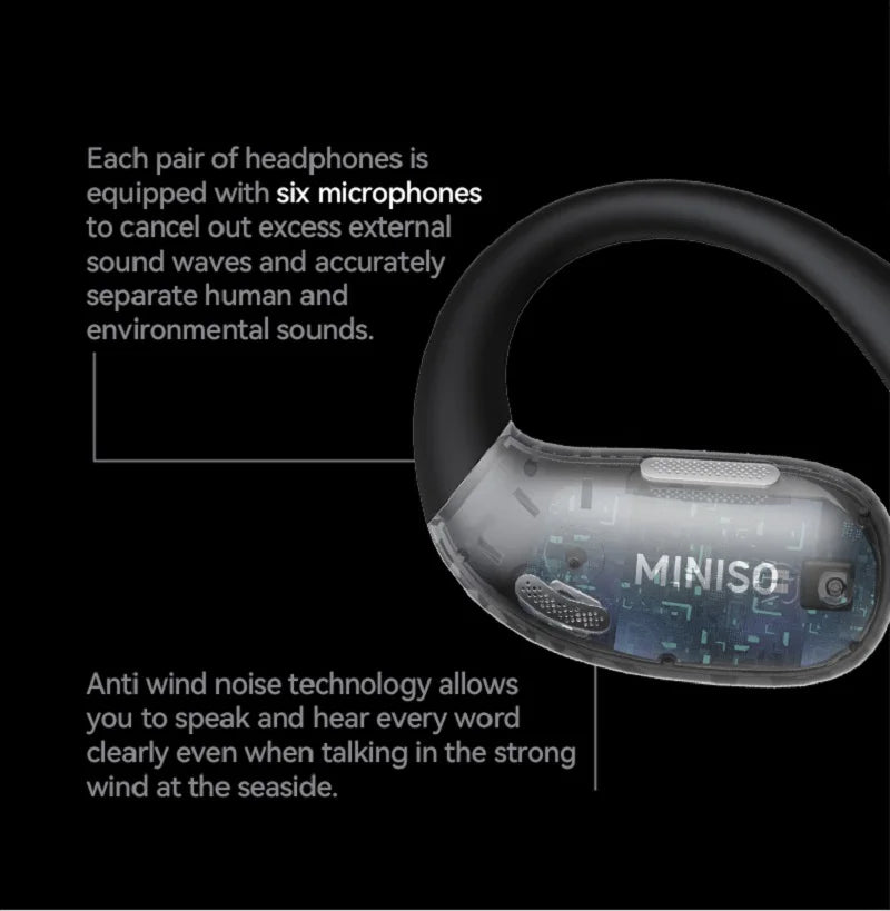 Bluetooth 5.4 Waterproof Sports Wireless Headphones