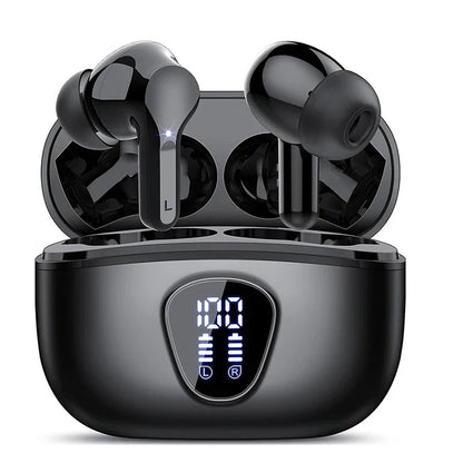 UYUXIO BT5.4 ENC Wireless LED Earbuds