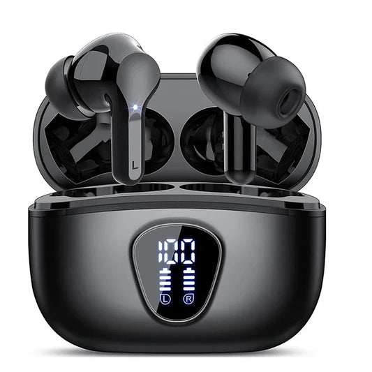 UYUXIO BT5.4 ENC Wireless LED Earbuds
