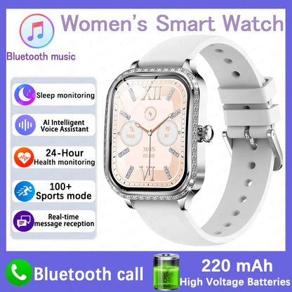 Luxury Bluetooth Calling Women's Smartwatch