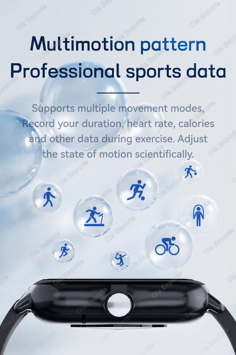 1.83" Bluetooth Calling Health Smartwatch